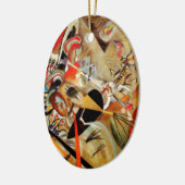 De Abstracte samenstelling van Kandinsky Keramisch Ornament (Links)