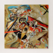 De Abstracte samenstelling van Kandinsky Legpuzzel (Horizontaal)