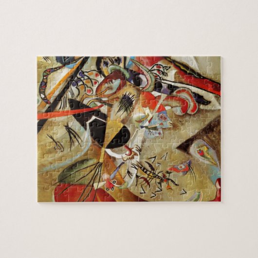 De Abstracte samenstelling van Kandinsky Legpuzzel (Horizontaal)