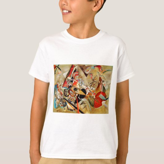 De Abstracte samenstelling van Kandinsky T-shirt (Voorkant)