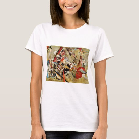 De Abstracte samenstelling van Kandinsky T-shirt (Voorkant)