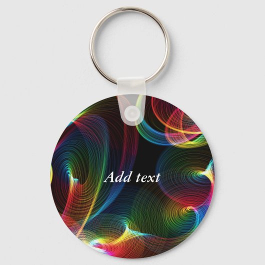 De abstracte sjabloon van de sleutelhanger van Swi (Voorkant)