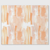 De Abstracte Slagen van de Borstel van de Waterver Cadeaupapier (Vlak)