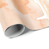 De Abstracte Slagen van de Borstel van de Waterver Cadeaupapier (Rol Hoek)