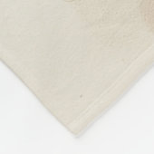 De Abstracte strand-kunst van Waves binnenlopen Fleece Deken (Hoek)