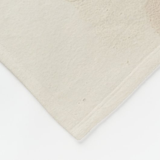 De Abstracte strand-kunst van Waves binnenlopen Fleece Deken (Hoek)