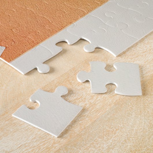 De Abstracte strand-kunst van Waves binnenlopen Legpuzzel (Zijkant)