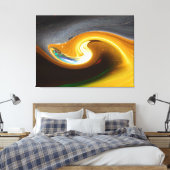 De abstracte Trompet Canvas Afdruk (Insitu (Slaapkamer))