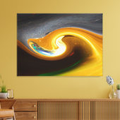 De abstracte Trompet Canvas Afdruk (Insitu (Woonkamer))