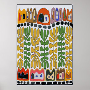 De Abstracte vliegvelden, New Orleans Poster