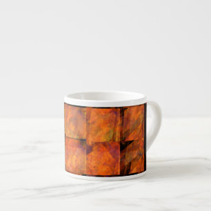 De Abstracte Wall Espresso-Mok Espresso Kop
