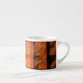 De Abstracte Wall Espresso-Mok Espresso Kop (Rechts)