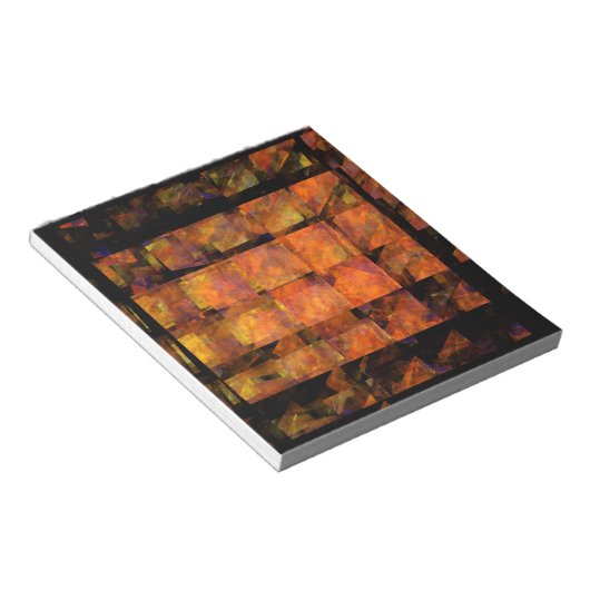 De Abstracte wand Blocnote (Schuin)