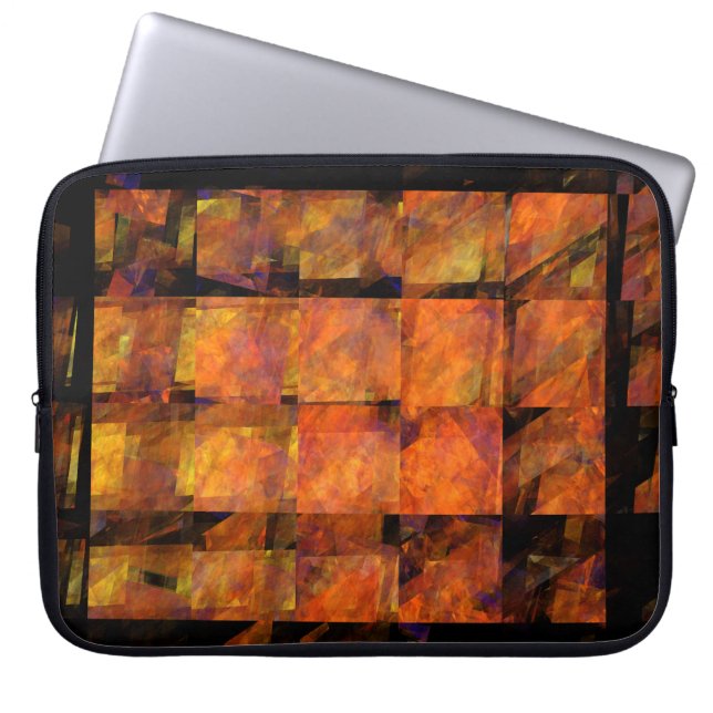 De Abstracte wandbekleding van de laptop Sleeve (Voorkant)