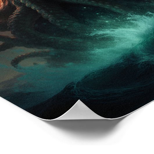 De Abyssale Soeverein Poster (Hoek)