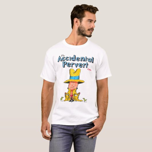 De Accidental Pervert Comedy T-shirt (Voorkant volledig)