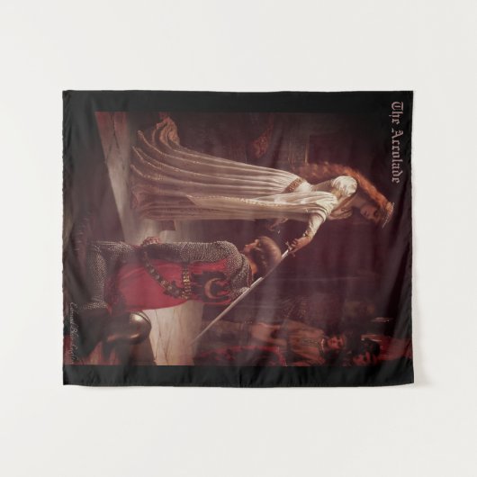 De accolade-boomstammen wandkleed (Voorkant (horizontaal))