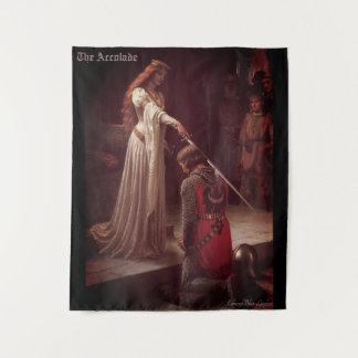 De accolade-boomstammen wandkleed