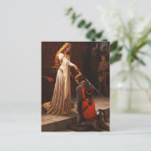 De Accolade Edmund Blair Leighton Briefkaart (Staand voorkant)