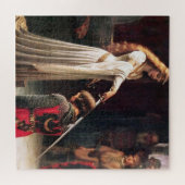 “De Accolade” Middeleeuwse Schilderij door Edmund Legpuzzel (Horizontaal)
