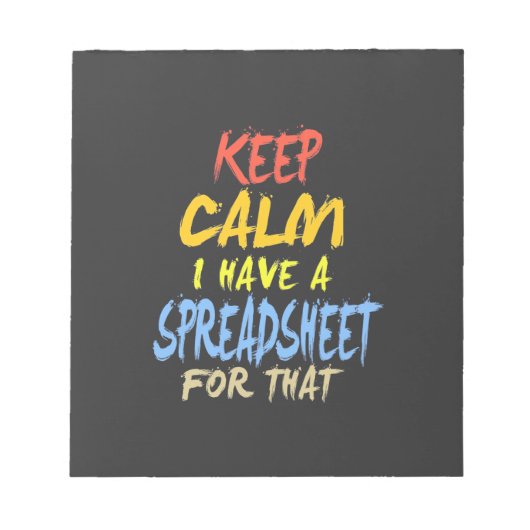 De accountant beschikt over een spreadsheet voor d notitieblok (Voorkant)