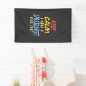 De accountant beschikt over een spreadsheet voor d spandoek (Insitu)