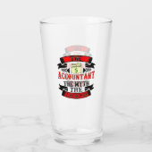 De accountant de mythe de legende glas (Achterkant)