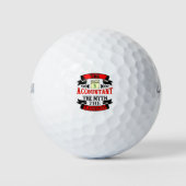 De accountant de mythe de legende golfballen (Voorkant)