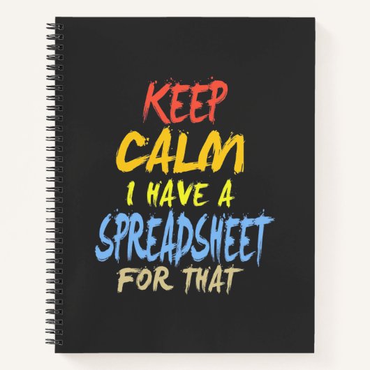 De accountant heeft een spreadsheet voor dat notitieboek (Voorkant)