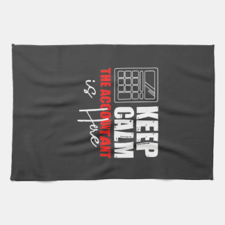 De accountant is hier theedoek