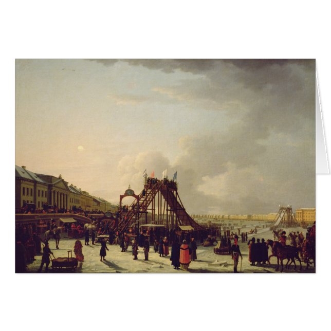 De achtbaan op de Neva in St. (Voorkant Horizontaal)