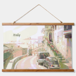 De Achterafstraatjes van Italië Reisstijl Hangend Wandkleed