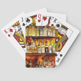 De achterbalk | Artistiek Pokerkaarten