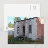 De achterdeur briefkaart (Voorkant / Achterkant)