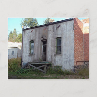 De achterdeur briefkaart