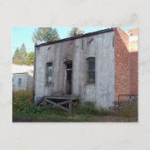 De achterdeur briefkaart (Voorkant)