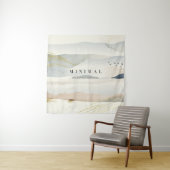 de achtergrond van de bergkunsten en de gouden lij wandkleed (In situ)