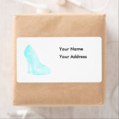 De achtergrond van de glijder etiket (Insitu)