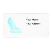 De achtergrond van de glijder etiket (Voorkant)