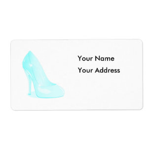 De achtergrond van de glijder etiket