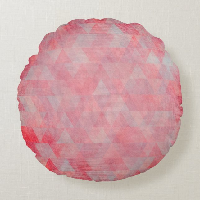 de achtergrond van de grunge abstract, verouderd,  rond kussen (Voorkant)