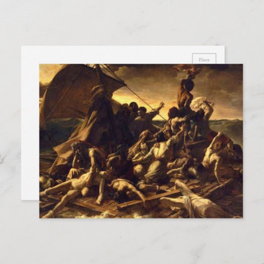 De achtergrond van de medaille briefkaart (Voorkant / Achterkant)