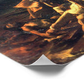 De achtergrond van de medaille poster (Hoek)