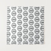 De Achtergrond van de Videoconferentie van het bed Wandkleed (Voorkant)