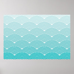 De achtergrond van het Geometrische Patroon van de Poster