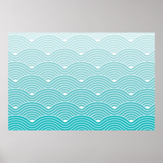 De achtergrond van het Geometrische Patroon van de Poster (Voorkant)