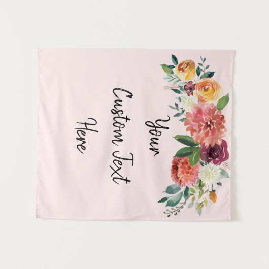 De achtergrond van het herfst Weddenschap, de Ontv Wandkleed (Voorkant (horizontaal))