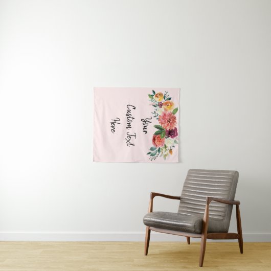 De achtergrond van het herfst Weddenschap, de Ontv Wandkleed (In Situ (horizontaal))