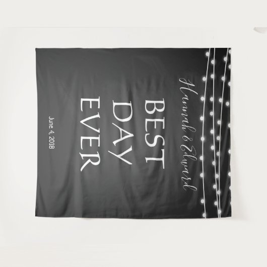 De achtergrond van het huwelijk, fotosteun, douane wandkleed (Voorkant (horizontaal))