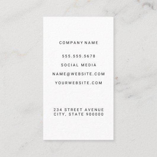 De Achtergrond van het Netwerk van Tech Visitekaartje (Achterkant)